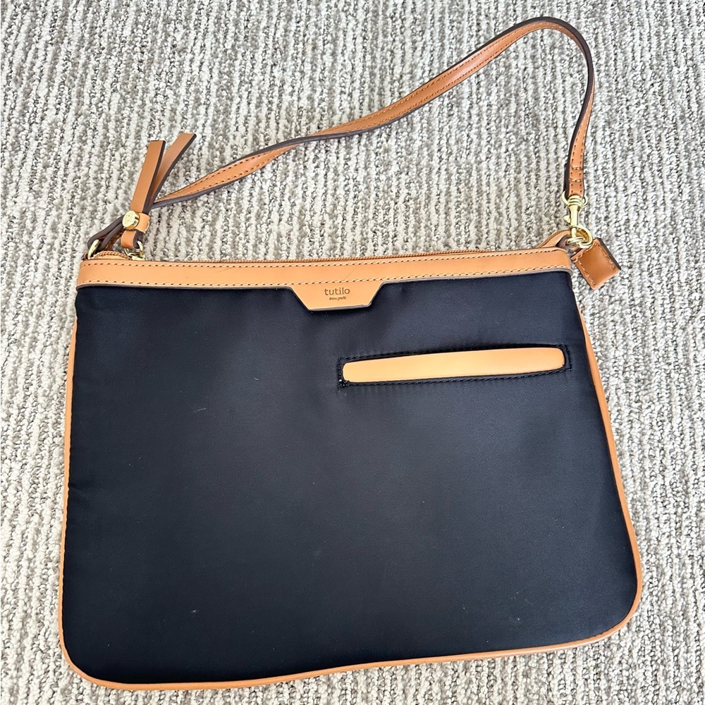 Tutilo black nylon bag